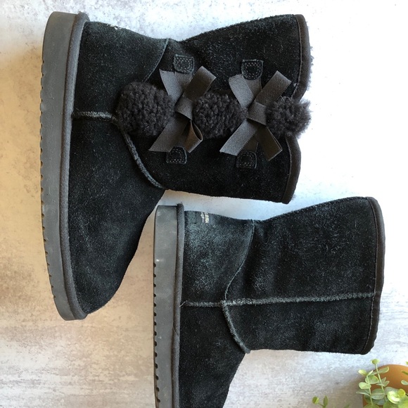 Koolaburra by UGG Black Sherpa lined boot. 10 - Picture 5 of 8